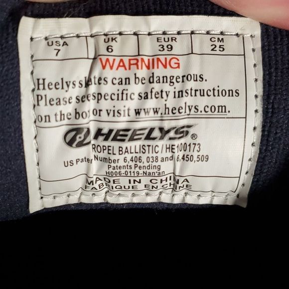 HEELYS Propel 2 Ballistic Adult or Big Kid Roller Shoes Size US 7 EUR 39 - Picture 6 of 8